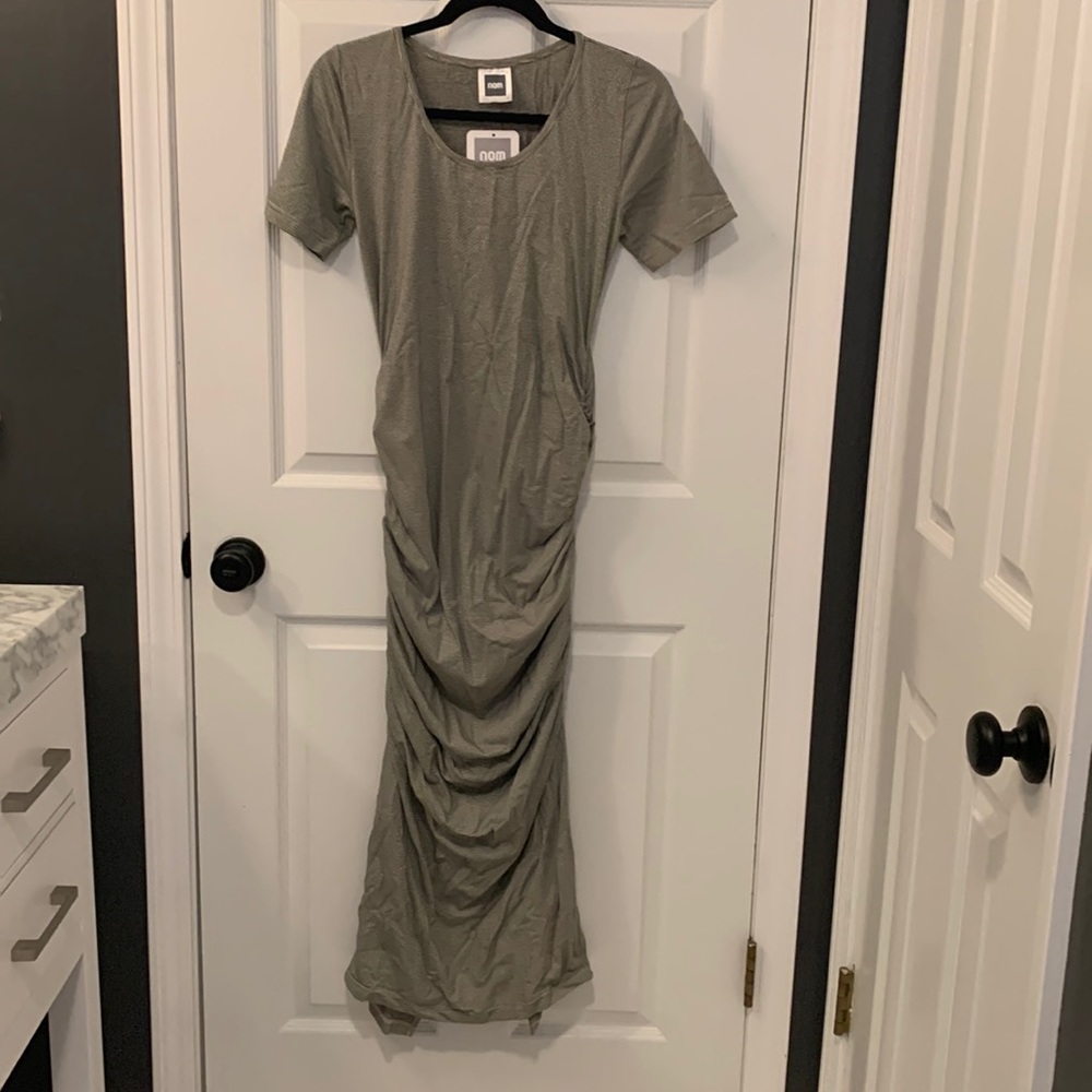NWT NOM maternity dress, sz L